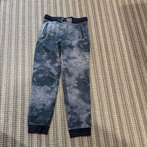Old Navy Black and Gray Jogger Sweatpants